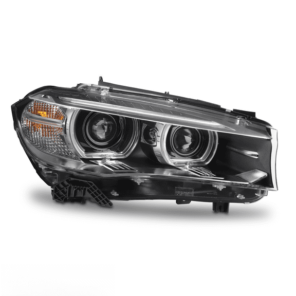 Top Gear Motors Black HID Projector Headlight Passenger Right Side for 2014-2018 BMW F85 Clear Lens
