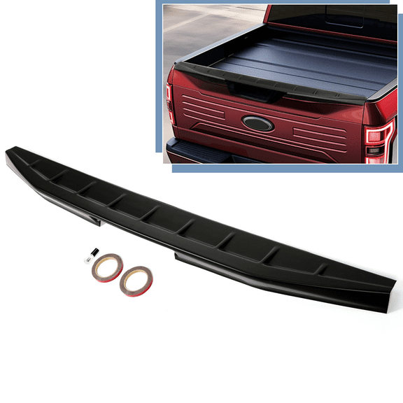 Top Gear Motors Black Tailgate Top Wing Spoiler for 2015-2020 Ford F150