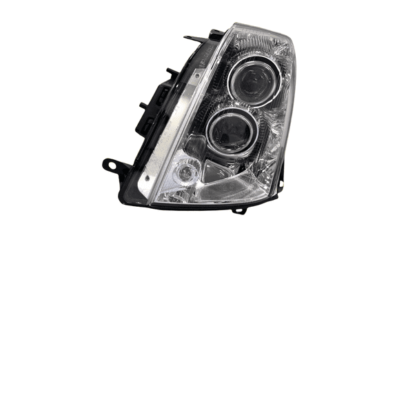 Top Gear Motors Chrome Halogen Headlight Driver Left Side for 2005-2011 CADILLAC STS Clear Lens