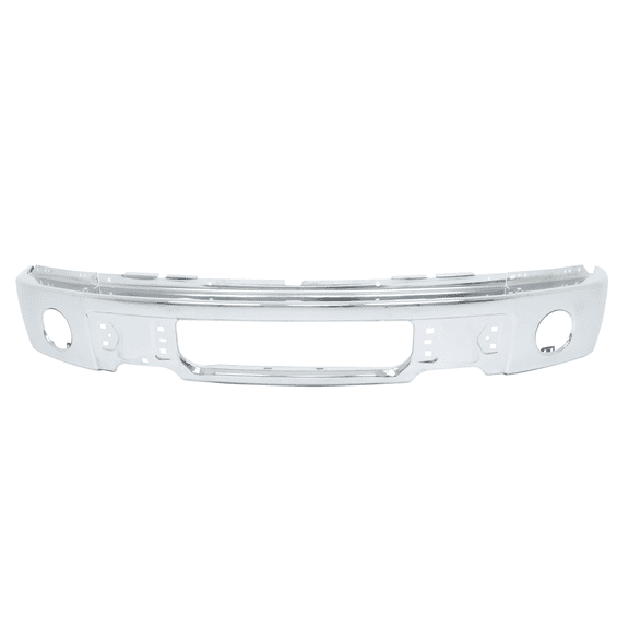Top Gear Motors Chrome Split Front Bumper for 20092015 Ford F150 w/ Fog Holes