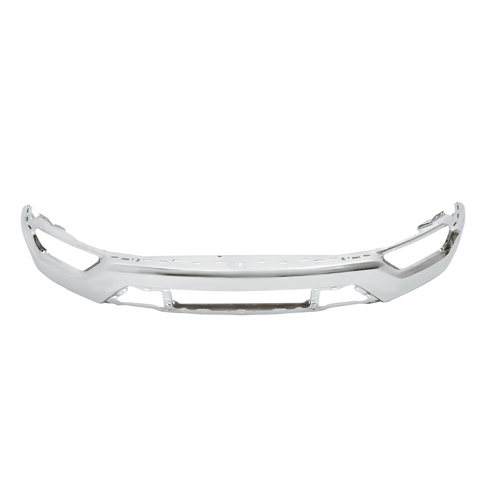 Top Gear Motors Front Bumper for Ford F-150 2021–2023 Chrome Finish Without Sensor Holes ML34-17757-F