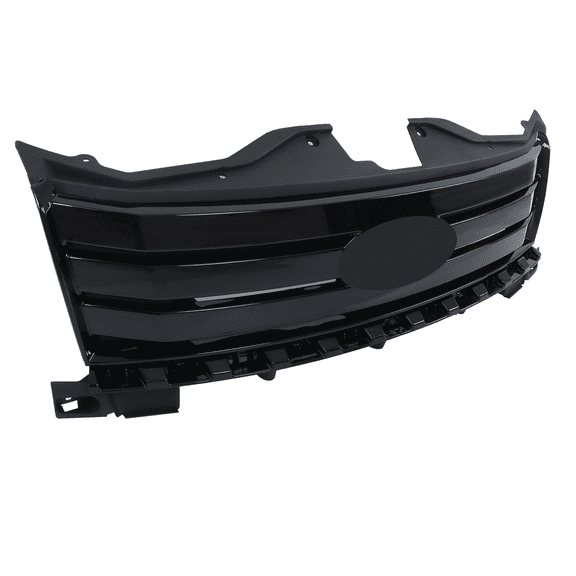Top Gear Motors Gloss Black Front Upper Grille for 2007-2010 Ford Edge