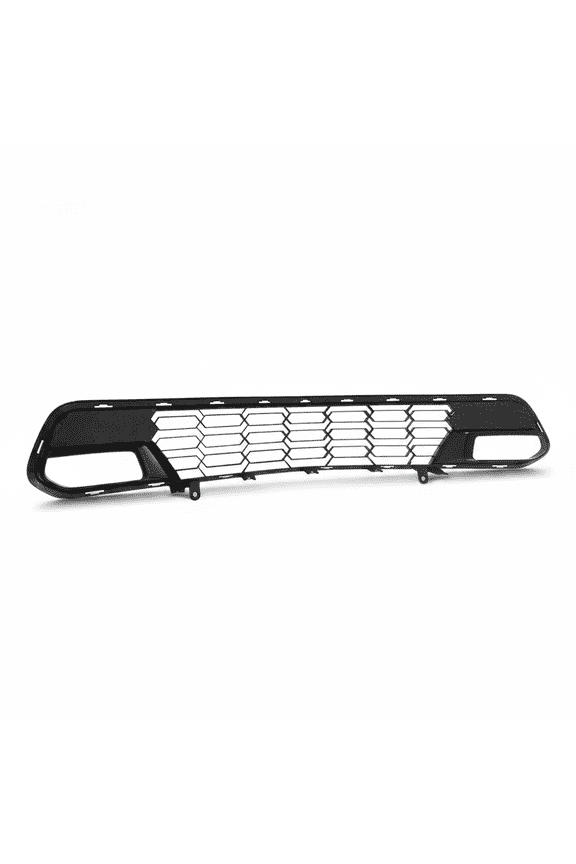 Glossy Black Front Bumper Lower Grille Without Camera for 2014-2019 Chevrolet Corvette C7