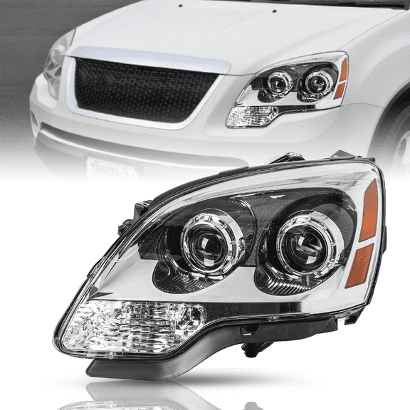 Top Gear Motors Headlight for 20072012 GMC Acadia Projector Halogen Left Driver Side Assembly