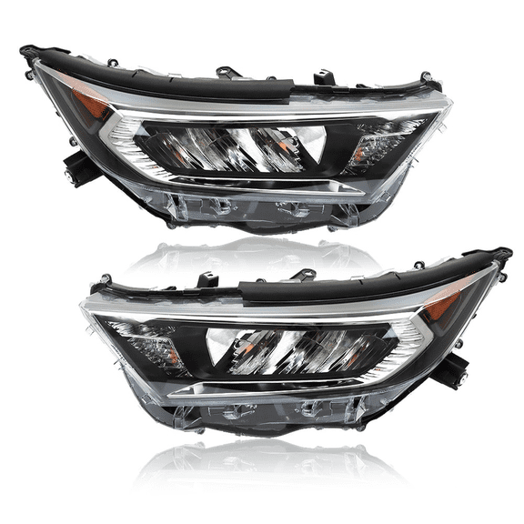 Top Gear Motors LED Headlight Assembly for Toyota RAV4 LE and XLE 20192022 Front Left and Right Driver and Passenger Side Replacement Pair