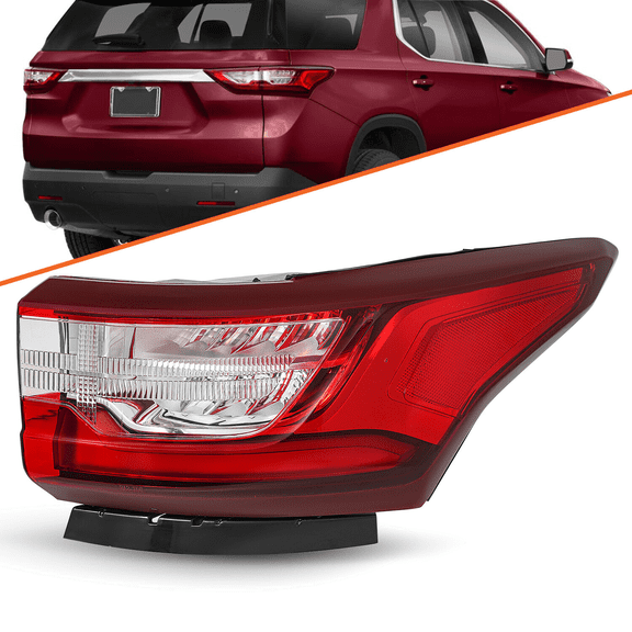 Top Gear Motors LED Tail Light for 20182020 Chevrolet Traverse Passenger Right Side (RH) Rear Lamp Assembly
