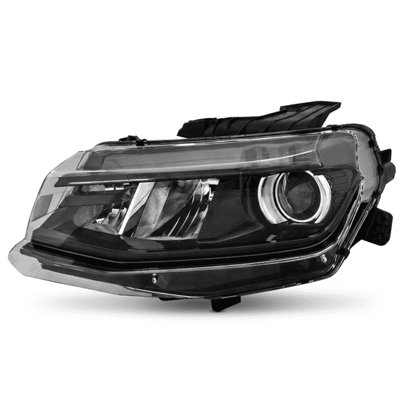 Top Gear Motors Left Headlight Assembly for Chevrolet Camaro 20162018 Driver Side H11 HB3 Manual OEM-Style Replacement
