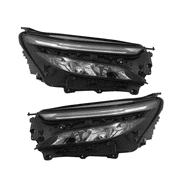 Top Gear Motors Left and Right Full LED Headlight Assembly Set for Chevy Equinox LT/RS 2022 2023 Chrome Housing Replacement
