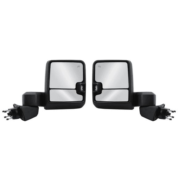Top Gear Motors Power Heated Towing Mirror Set Driver and Passenger Side for 2019-2025 Chevrolet Silverado 1500