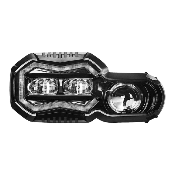 Top Gear Motors 2010-2013 BMW F 800 GS F 650 GS F 700 GS F 800 R Left and Right Projector LED DRL Headlight Assembly Pair