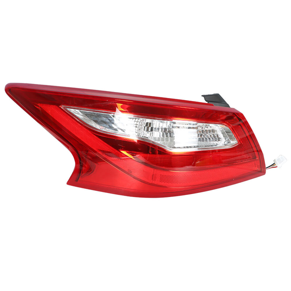 Top Gear Motors Rear Driver Side Outer Tail Light Assembly for Nissan Altima 20162018, Direct Replacement Tail Lamp
