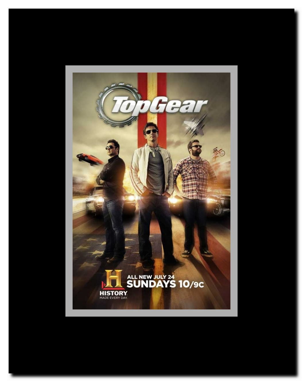Top Gear USA (TV) Framed Movie Poster