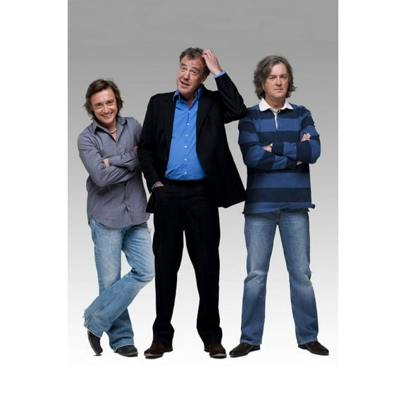 Top Gear poster Metal Sign 8inx 12in Art Print on Metal 8x12 Multi-Color Square Adults Poster Time