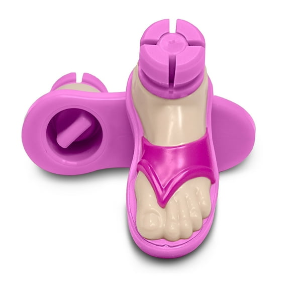 Top Glides Beach Sandal Walker Ski Glides, Orchid