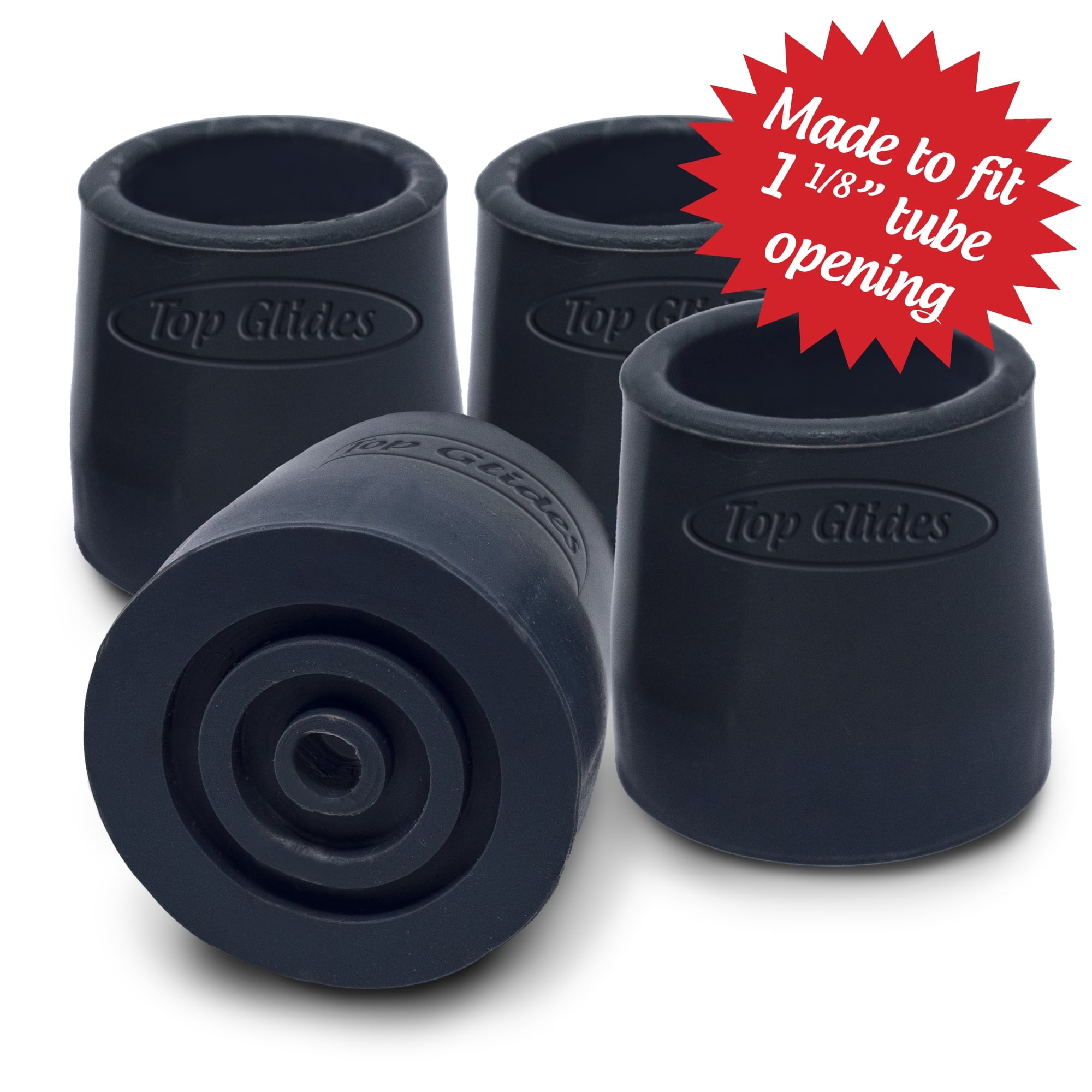 330 Tips Top Glides Steel-Reinforced 1 1/8