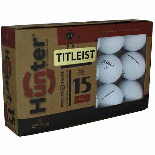 Top Golf Ball Brand Mix Golf Balls, Mint, 5a, AAAAA Quality, 15 Pack, White