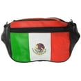 thumbnail image 1 of Top Grain Genuine leather Mexican Flag Waist Bag/Fanny Pack/ Waist Hip Purse 965 (C), 1 of 3
