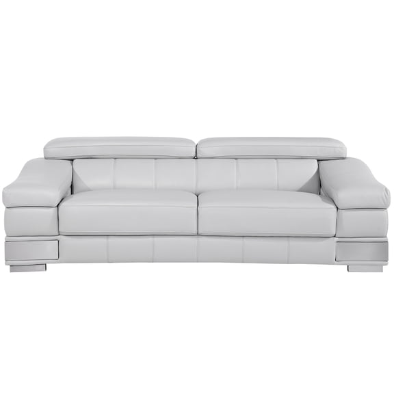 Top Grain Italian Leather, 92 in Depth - Office Reception with Spacious Seating