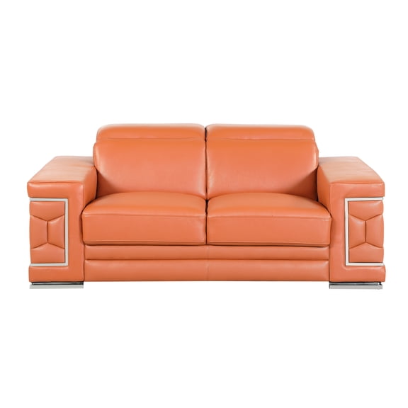 Top Grain Italian Leather - Comfortable Seating with 3 - layer Foam - Living Room Decor - Durable and Stylish