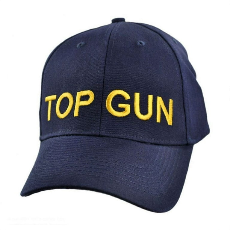 Top Gun Adjustable Baseball Cap - ADJUSTABLE - Navy Blue