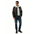thumbnail image 1 of Top Gun Classic Maverick Bomber Jacket for Adults by Rubies, Men's One Size, 1 of 2