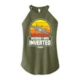 thumbnail image 1 of Top Gun - Because I Was Inverted - Juniors High Neck Tank Top, 1 of 5