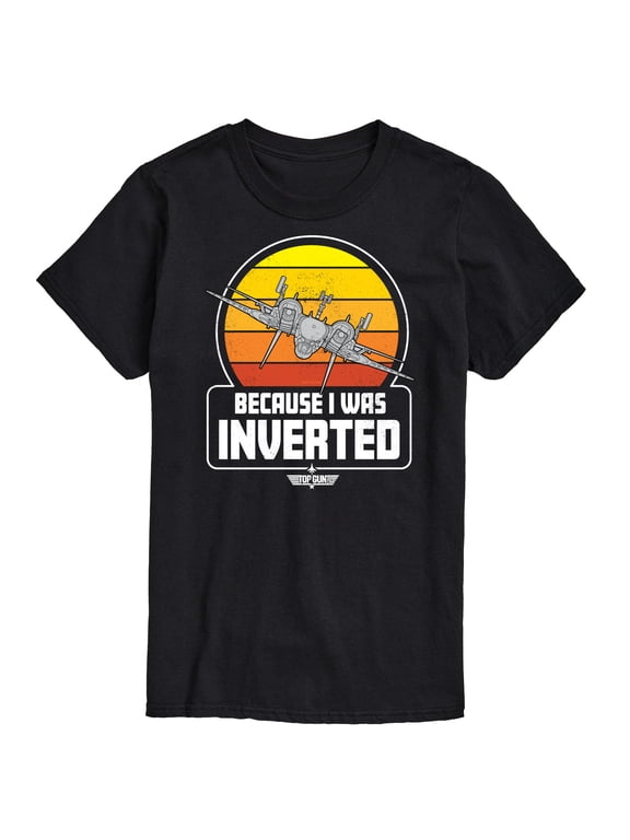 - Because I Was Inverted Men's Short Sleeve Graphic T-Shirt