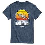 Top Gun - Because I Was Inverted - Mens Short Sleeve Graphic T-Shirt