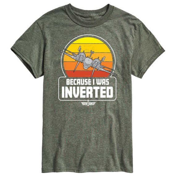 Top Gun - Because I Was Inverted - Men's Short Sleeve Graphic T-Shirt