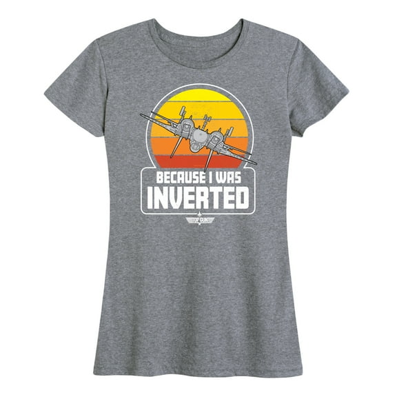 Top Gun - Because I Was Inverted - Women's Short Sleeve Graphic T-Shirt
