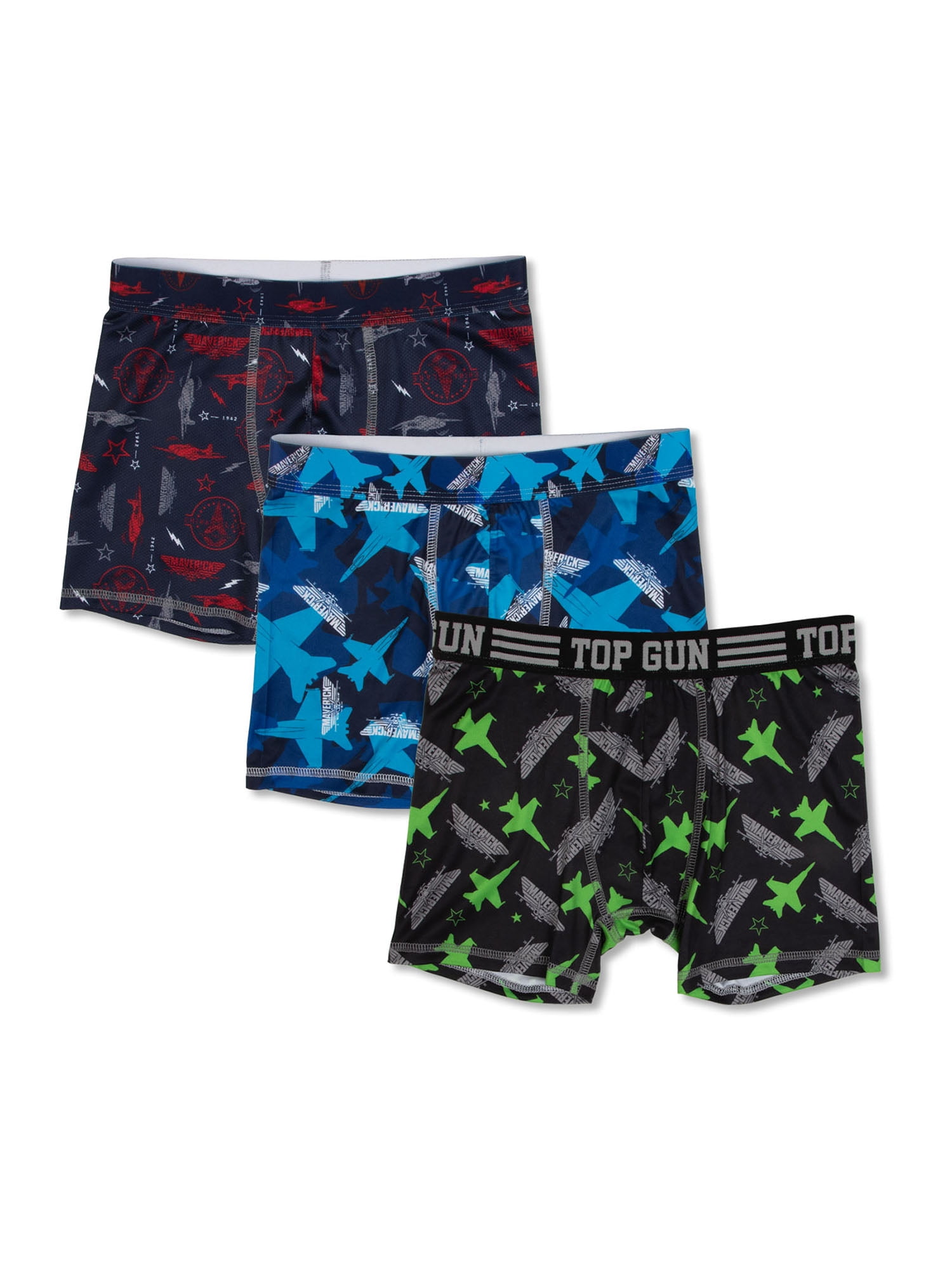Top Gun Boys 410 Boxer Briefs, 3 Pack
