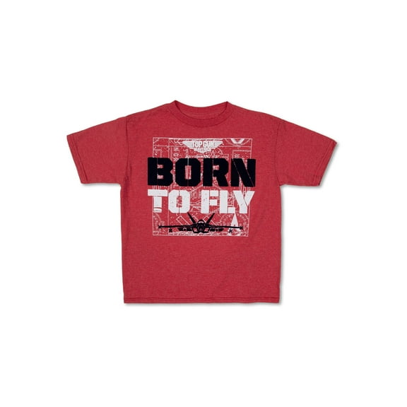 Top Gun Boys " Born To Fly" Short Sleeve Tee