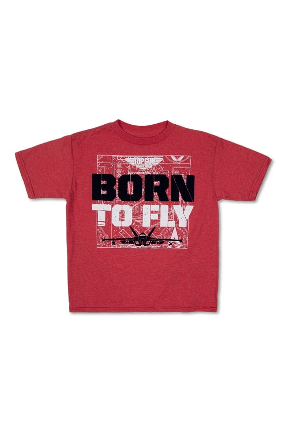 Boys " Born To Fly" Short Sleeve Tee