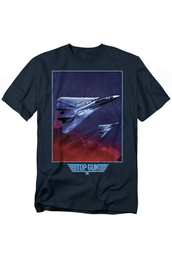 Clouds Unisex Adult T Shirt for Men and Women, Navy, Medium