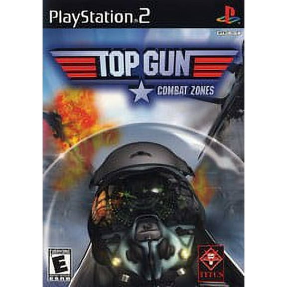 Pre-Owned Top Gun Combat Zones, by Titus Software, for PlayStation 2, Simulation Video Game