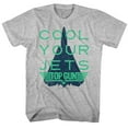 thumbnail image 1 of Top Gun Cool Gray Heather Adult T-Shirt, 1 of 2