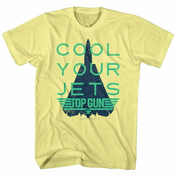 Top Gun Cool Yellow Heather Adult T-Shirt