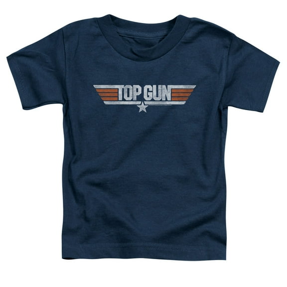 Top Gun - Distressed Logo - Toddler Short Sleeve Shirt - 3T