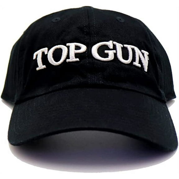 Top Gun® Embroidered Cap, Black