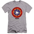 thumbnail image 1 of Top Gun Fighter Weapons School Unisex Adult Canvas Brand T Shirt for Men and Women, Athletic Heather, Medium, 1 of 2