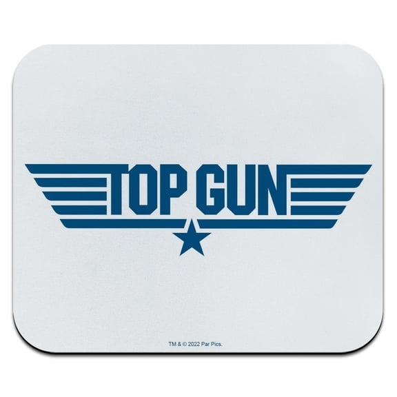 Top Gun Flat Logo Low Profile Thin Mouse Pad Mousepad
