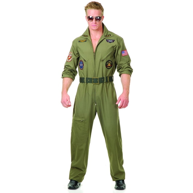 Top Gun Flight Suit Men's Costume