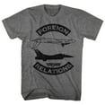 thumbnail image 1 of Top Gun- Foreign Relations Apparel T-Shirt - Grey, 1 of 1