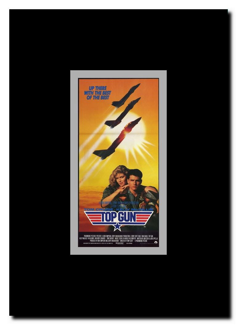 Top Gun Framed Movie Poster