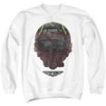 thumbnail image 1 of Top Gun Hangman Helmet Unisex Adult Crewneck Sweatshirt, White, 5X-Large, 1 of 4