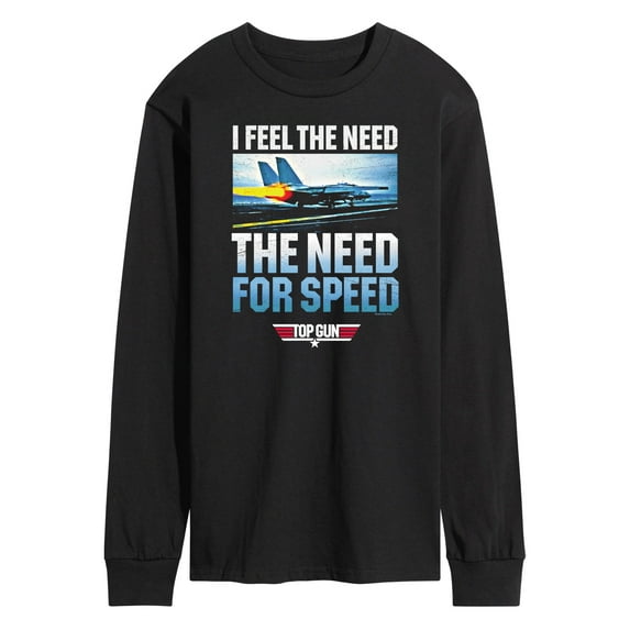 Top Gun - I Feel The Need - Men's Long Sleeve Graphic T-Shirt