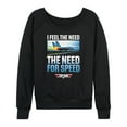 thumbnail image 1 of Top Gun - I Feel The Need - Women's Lightweight French Terry Long Sleeve Shirt, 1 of 5