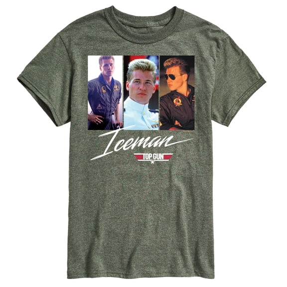 Top Gun - Iceman - Men's Short Sleeve Graphic T-Shirt