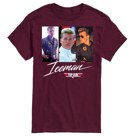 Top Gun - Iceman - Men's Short Sleeve Graphic T-Shirt