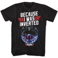 thumbnail image 1 of Top Gun Inverted Black Adult T-Shirt 3Xlt, 1 of 2